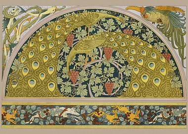 Art Nouveau Animals 1