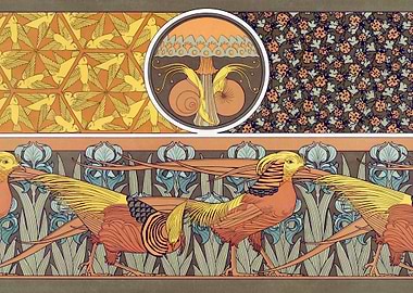 Art Nouveau Animals 6