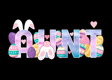 Bunny Aunt Cute Easter