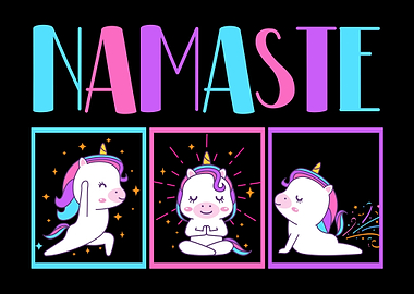 Yoga Unicorn Meditation