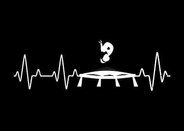 Trampoline Girl Jumping