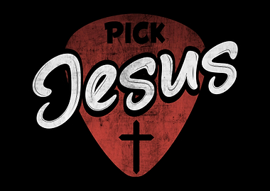 Religious Guitar Jesus