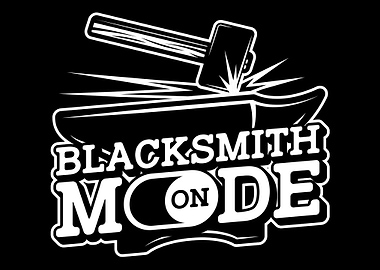 Blacksmith Forging Metal