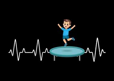 Trampoline Boy Jumping