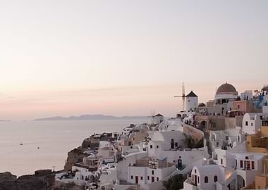 Dreamy Santorini Sunset 1