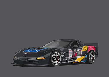 2001 Corvette Z06 Black