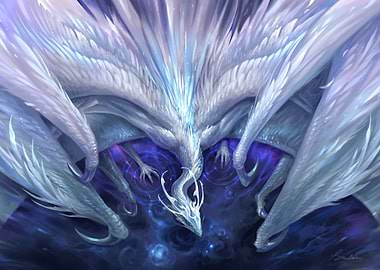 White Crystal Dragon