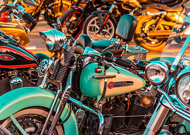 motorcycles