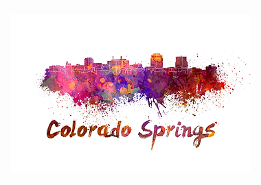 Colorado springs skyline