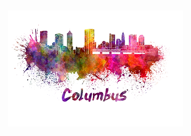 Columbus skyline