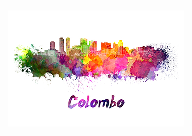 Colombo skyline