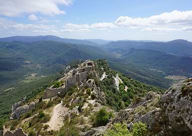 Castle Peyrepetruse France