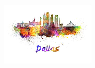 Dallas v2 skyline