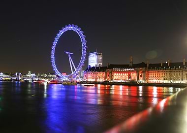 London Eye At Night