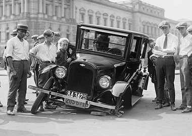 Car Breakdown 1930s