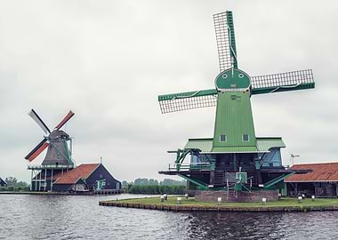 Zaanse Schans Windmill