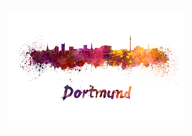 Dortmund skyline