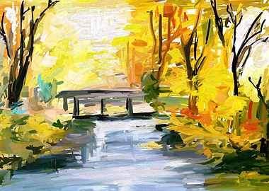 abstract landscape nature