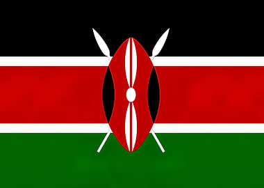 Kenya Flag