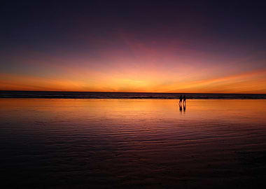 Purple Beach Sunset 2