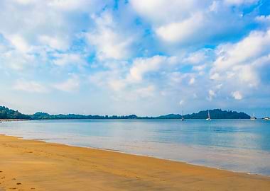 Beach Nature Sky Blue