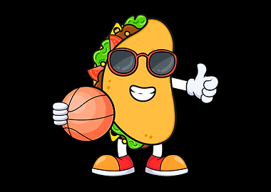 Basketball Playing Taco