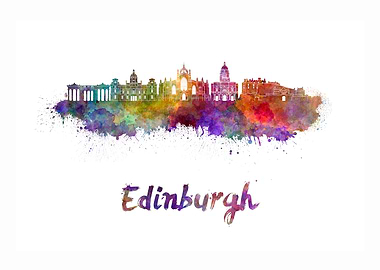 Edinburgh skyline