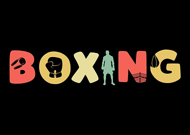 Retro Boxing Vintage Boxer