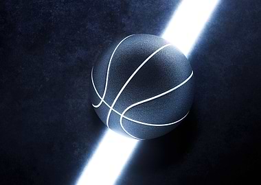 abstract basketball