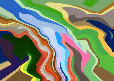 Abstract Soul Faces3