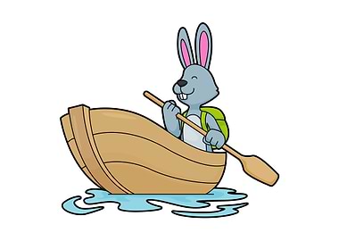 Rabbit Boat Paddle