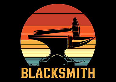 Retro Blacksmith Vintage