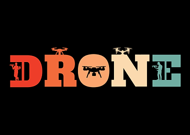 Retro Drone Pilot Vintage