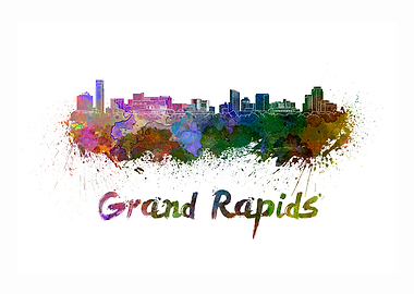 Grand Rapids skyline