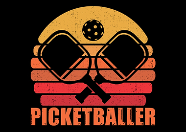Retro Vintage Pickleball