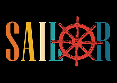 Retro Sailing Anchor