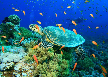 The Turtle Under The Sea