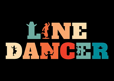 Retro Line Dancing Vintage
