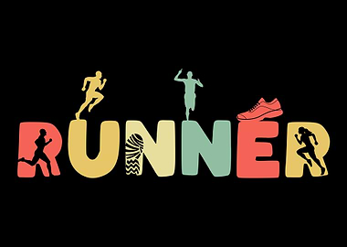 Retro Running Runner