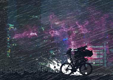 Anime Bike Punk Girls