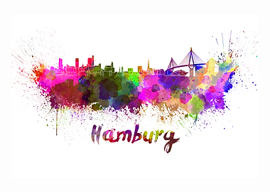 Hamburg skyline