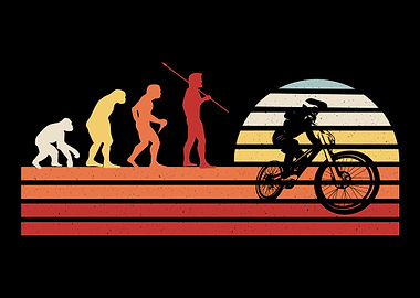 Retro Mountain Bike Racing