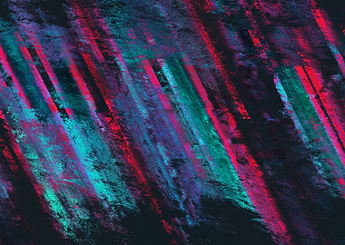 Dark Neon Abstract