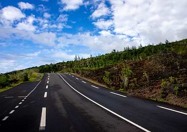 Route Ile de la Reunion
