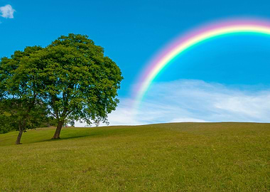 Rainbow Nature Landscape