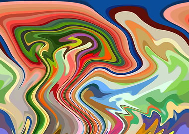 Abstract Strange Faces1