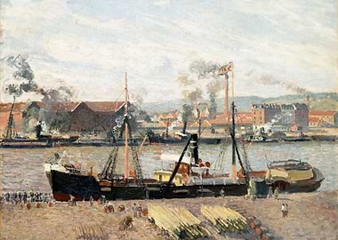 Port of Rouen Unloading