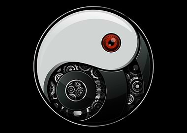 Cyborg Ying Yang Yin Yang