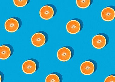 Pop Art Oranges