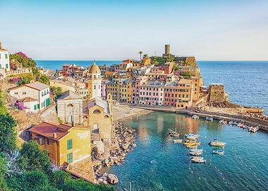 Summer In Vernazza